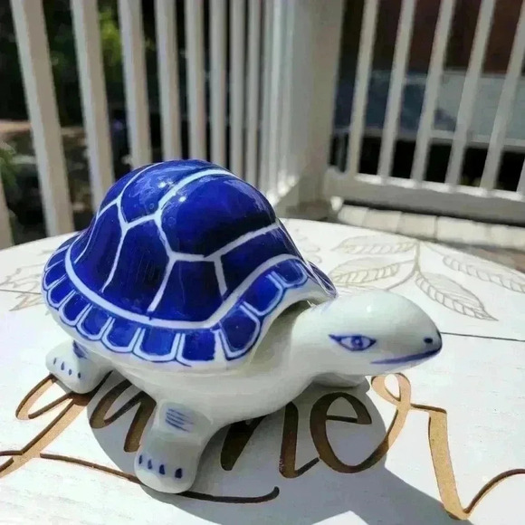 Handmade China Blue Fine Porcelain Exclusively For Seymour Mann - Picture 1 of 8